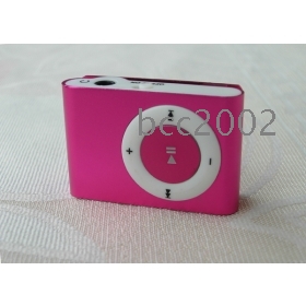 free shipping ,Mini Card Reader Fashion Design Clip MP3 Player with  Card Slot for Micro SD/ Card bargain price wholesale vf01452