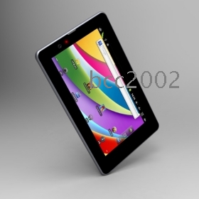 2012 nejlevnější 7 palcový tablet pc Android 4.0 Kapacitní displej 512M 4GB Camera WIFI Allwinner A13 Q88 OTG