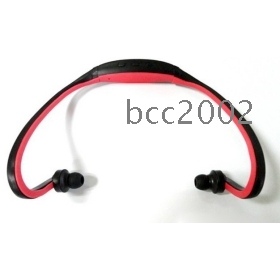  wholesale V top grade  Card Slot Handsfree Headset Sports MP3 Music Player + Card Free Shipping