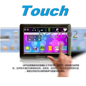 Free shipping Consumer Electronics MP3/ MP4 4. 3 Inch Screen FULL HD MP4/ MP5 Player 4GB #sd014523