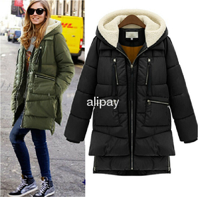 Women's wadded cotton-padded jacket Maternity Coat Solid Thicken Cloths For Pregnant Women Down Coat Outerwear Maternity Coat 