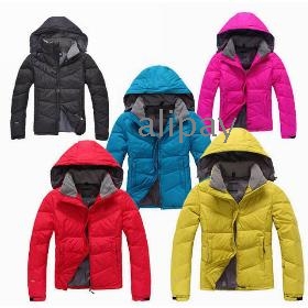 Free shipping high qulity ladies' down jacket,women's duck 700 down coat, fur collar,parka Female and new style 5color size:S~XXL