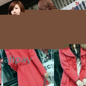 Korean Hot Winter Coat ladies' coat winter jacket Style Double-Breasted Design Dust Coat For Female