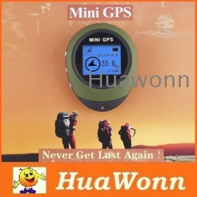 L'alta qualità Handheld Keychain mini GPS PG03 navigazione ricaricabile per la corsa esterna Sport WH4012 Freeshipping