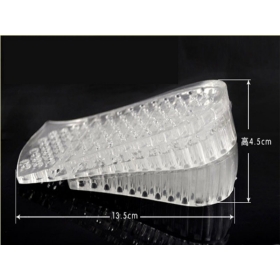 הוספת ג'ל Taller סיליקון Insole רמה מדרסי קצף זיכרון מדרסים גובים אופנת נעלי רפידות גובה גדל