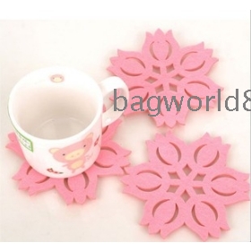 Fashionable originality  modelling felt cup mat monolithic sale 