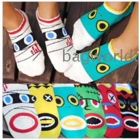 South Korea lovely autumn new fund  to do men and women lovers sox expression MoChuan socks 