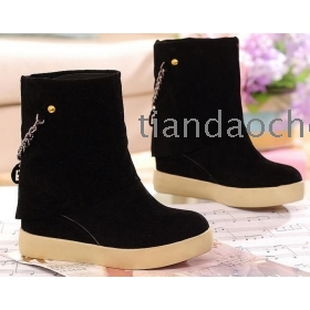 Mujeres botas cortas de primavera y otoño en 2012 aumentó con el ocio de alta moda