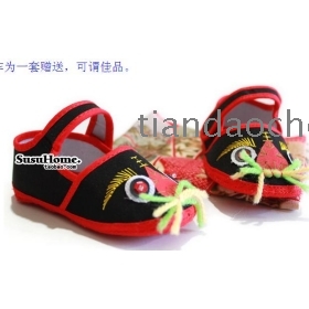  full moon one hundred days birthday little   shoes embroidered shoes