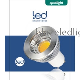 Hot venda 10pcs GU10 3W 5W COB LED Spot Light Dim lâmpadas LED Non -dim lâmpada 3000K 4000K 6000K Alto Brilho 85-265V Frete Grátis