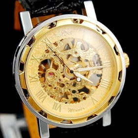 Free Shipping!!! 2012 New Design wristwatch Sport Mecahnical Mens Watch Wrist watch Drop Ship