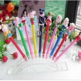 Sale soft pottery pen ball-point pen process pen new strange cartoon pen student supplies children gifts sellers 