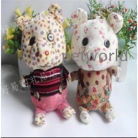 Plush toy doll pend braces pig dolls dolls  act the wedding car gift promotion gifts 