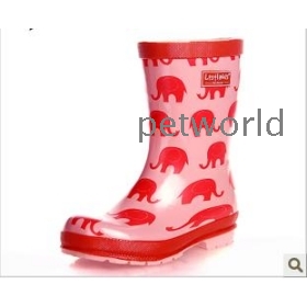 Good rain season new cartoon small like children's rain boot girl girl's rain boots 