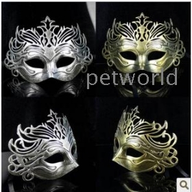 New anti ancient mask dance mask man's mask Roman fighter crown mask (2 color 