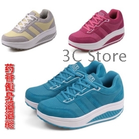 free shipping 2012 New Korean version of the authentic the slimming shakes his shoes, platform shoes thick crust shoes breathable slimming shoes sports swing shoes
