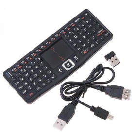 2012 new Portable Rii  N7 Wireless Mini PC Keyboard Touchpad DPI