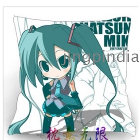 Q version of the initial sound future miku cushion for leaning on hold pillow girlfriend Christmas gift items