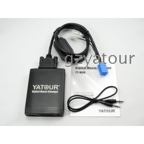 YATOUR carregador de CD do carro USB SD AUX interface para PEUGEOT CITROEN RD3 headunit