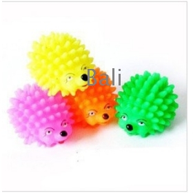 The dog dog sound toys pet toys elastic voice toy balls cute little hedgehog 