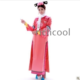 GongSuo heart jade fine sichuan ancient costume chattering qing dynasty clothing ancient costume through clothing 