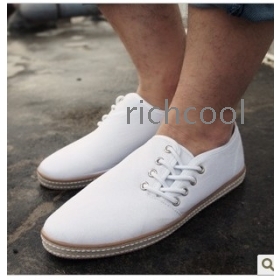 2012 letní nové bílé módní obuv pes han muži ležérní obuv joker horké jednotlivé boty boty přílivu