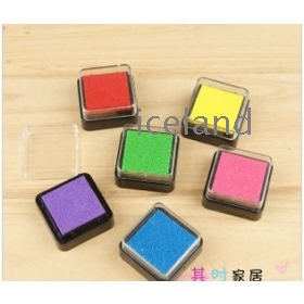  office supplies foam ink pad 4.3 yuan and six box cs 022 color 6 box small inkpad 