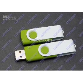  DHL 100pcs swivel 64GB USB 2.0 Flash Memory Pen Drives Sticks Disks Discs 64GB 64 g gb Pendrives Thumbdrives
