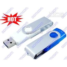  Free DHL 100pcs 2013 swivel 64GB USB 2.0 Flash Memory Pen Drives Sticks Disks Discs 64GB 64 g gb Pendrives Thumbdrives