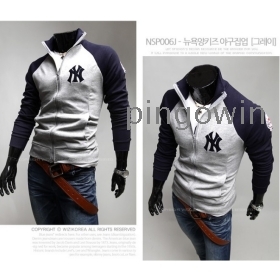 New Men's Slim Korean Baseball uni<7f310460d57a17c819816dc920dbb5> men's casual shirt T shirt shirts hoodies jacket 5931 M L XL XL 