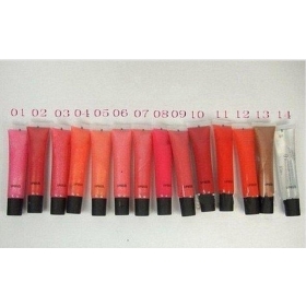 Free Shipping new NIB Wholesale cosmetic Lipgloss 14 different color 100pcs/lot