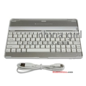 Best price Wireless Keypad 2.0 Aluminum Mobile  Keyboard for  2  Tablet PC Wireless Keyboard 