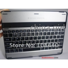 Zbrusu nový Bezdrátová klávesnice Aluminum Mobile Bluetooth klávesnice pro iPad 2 Tablet PC iPod bezdrátová klávesnice 2,0