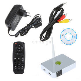 WiFi Andriod TV Box Measy A5A Google Andriod 4.0 Media Player Internet 802.11n WIFI Allwinner A10 1.2GHz Smart TV Box Full 1080P Best price
