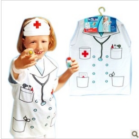 Halloween dress up performance of the children's play professional clothing role clothes children nurse clothes 