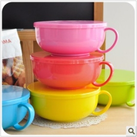 Melamine candy color large Japanese bubble MianWan/convenient MianWan shank cover band 