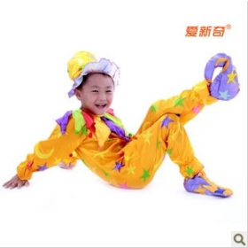 Halloween costume party dress clown clothes children clown suit children's xingyue clown suit 