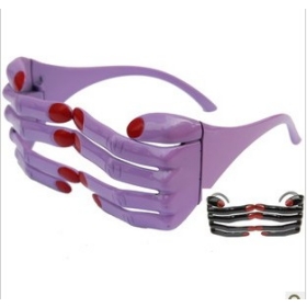 Fancy costume party supplies wacky mask funny funny glasses hands embracing shape glasses 