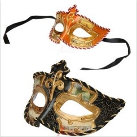 Masked ball Halloween Venice, Italy mask antique manual high-grade phnom penh mask pattern 