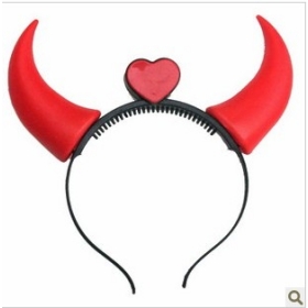 Koncerten bar aktivitet leverer masque Halloween demon Angle lysende horn flash horn