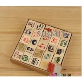 South Korea sell like hot cakes  stationery 100 lovely students prizes cs 25 pieces of han cartoon seal 