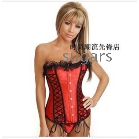 Gothic exercise selfcontrol clothing  lady's appeal underwear backing exercise selfcontrol clothes tight ma3 jia3 8171 