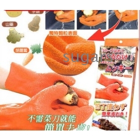 Ιαπωνικά νοικοκυριών για τα γάντια του δέρματος πατάτας / ξεφλούδισμα φρούτων γάντια 170 g