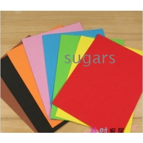  manual material 085 foam paper 28.5 * 21 cm 70 g artists lx eight color sponge paper 