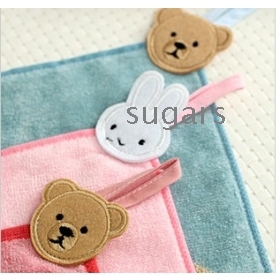  household cute cartoon gold number fat face animal cotton face cloth/handkerchief 35093 