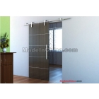 European Modern stainless steel sliding barn door hardware for wood door