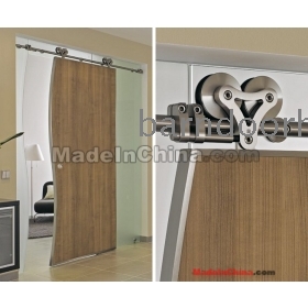 Modern 304 stainless steel sliding barn door hardware for wood door&interior door hardware free shipping