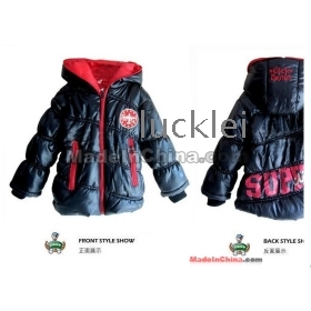 Male child 2012 boys winter shiny long design with a hood wadded jacket cotton-padded jacket cotton-padded coat child outerwear 