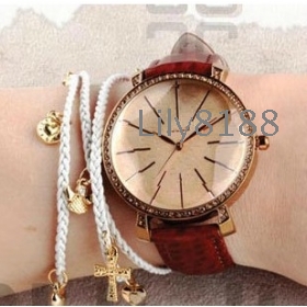 Free shipping  Wholesale Korea julius Women's WristWatch  Fashion Luxury Girls Quartz Crystal Leather Band Genuine JA-517