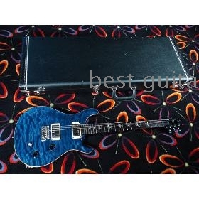 best Factory Mahogany guitar New style Ocean Blue Electric Guitar,free shipping